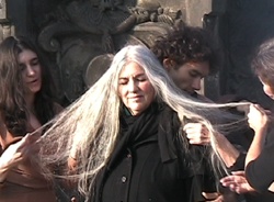 Sue Ellen and cast of Tarantella performing in Prague